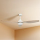 132cm 52-inch White-Ivory DC Ceiling Fan With Light Remote Control Smart 32W 5 Speed 132cm 52-inch White-Ivory DC Ceiling Fan With Light Remote Control Smart 32W 5 Speed